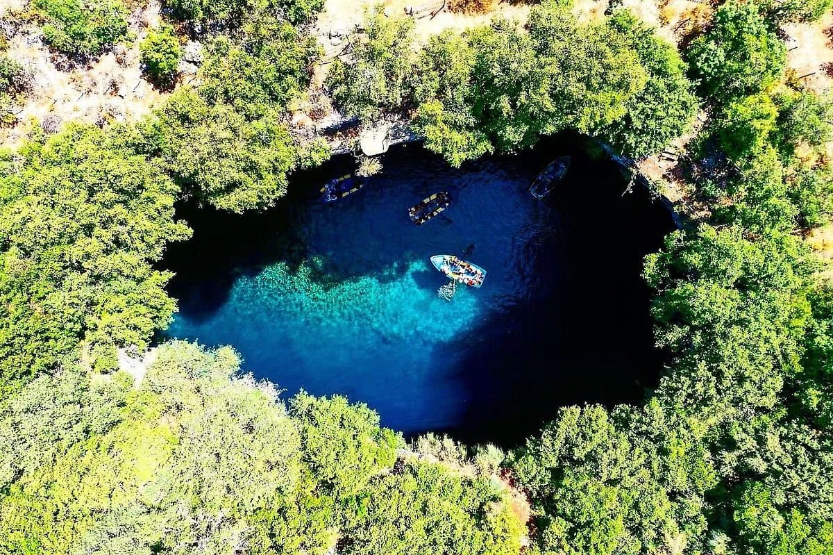 Melissani Cave